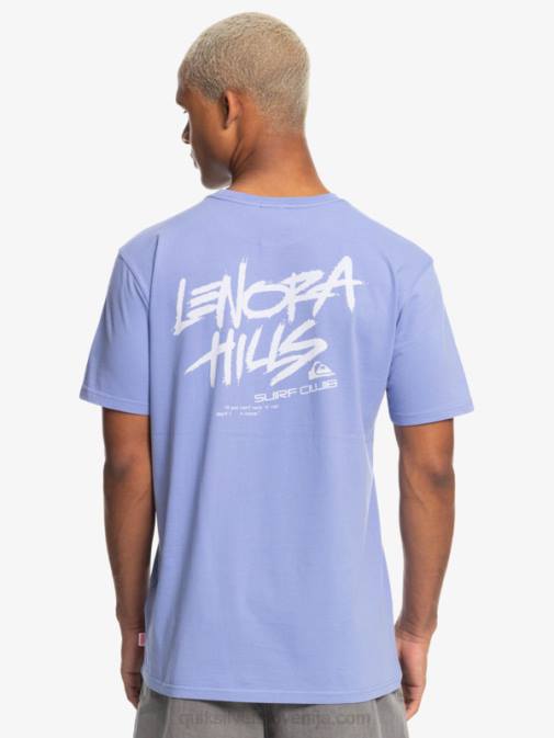 Quiksilver x Stranger PJ4H1838 moški jacaranda stvari majica lenora