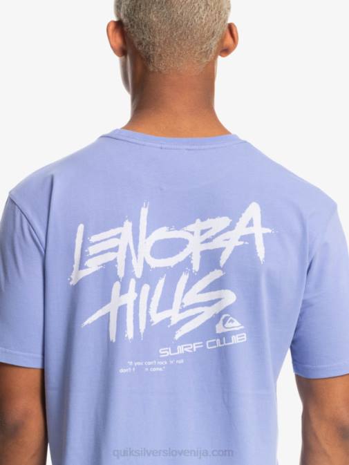 Quiksilver x Stranger PJ4H1838 moški jacaranda stvari majica lenora