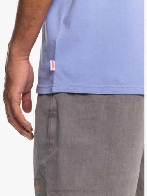 Quiksilver x Stranger PJ4H1838 moški jacaranda stvari majica lenora
