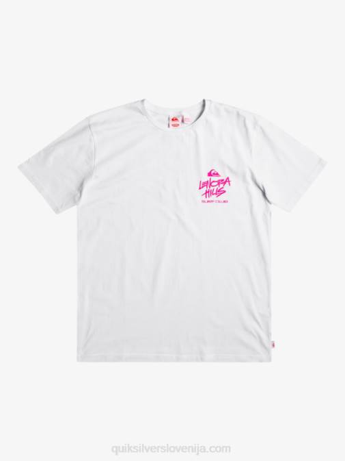Quiksilver x Stranger PJ4H1839 moški bela stvari majica lenora