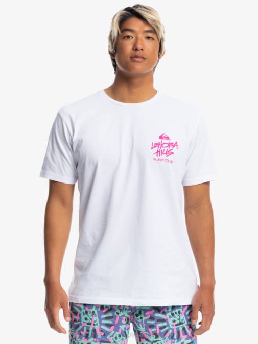 Quiksilver x Stranger PJ4H1839 moški bela stvari majica lenora