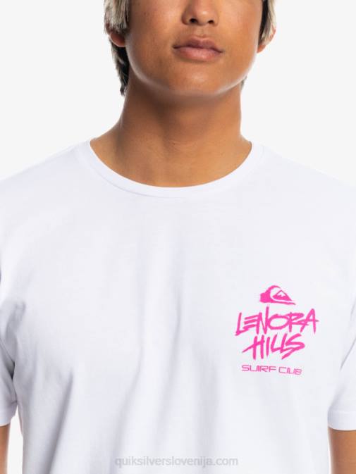 Quiksilver x Stranger PJ4H1839 moški bela stvari majica lenora