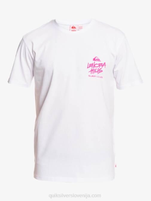 Quiksilver x Stranger PJ4H1839 moški bela stvari majica lenora