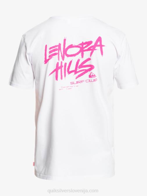 Quiksilver x Stranger PJ4H1839 moški bela stvari majica lenora