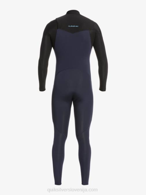 Quiksilver PJ4H1278 moški temno modra/črna Neoprenska obleka z zadrgo za 3/2 vsakodnevne treninge
