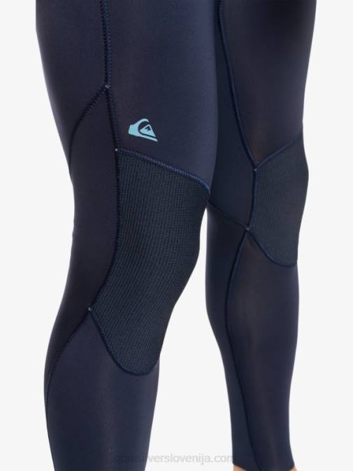 Quiksilver PJ4H1278 moški temno modra/črna Neoprenska obleka z zadrgo za 3/2 vsakodnevne treninge