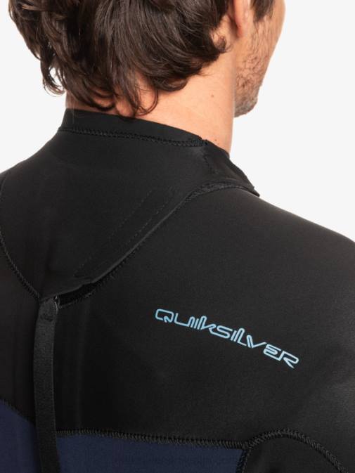 Quiksilver PJ4H927 moški temno modra/črna 3/2 neoprenska obleka z zadrgo za vsak dan