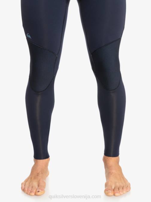 Quiksilver PJ4H927 moški temno modra/črna 3/2 neoprenska obleka z zadrgo za vsak dan