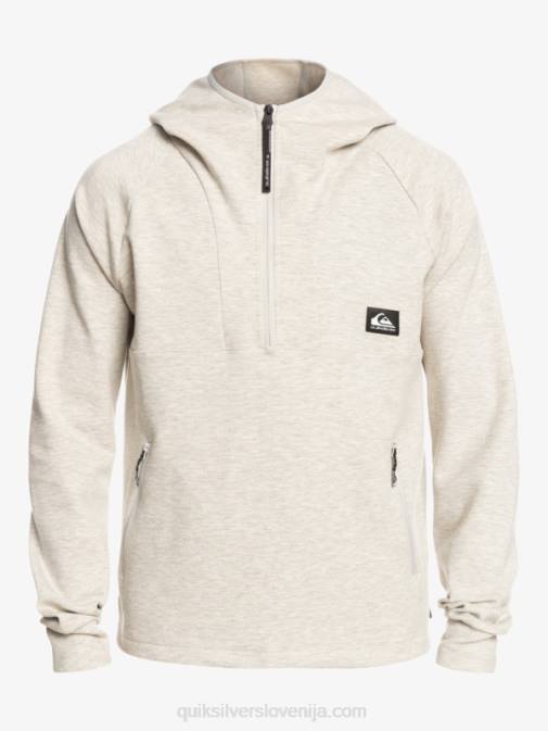 Quiksilver PJ4H1029 moški sivo vijolično vresje stopi s kapuco