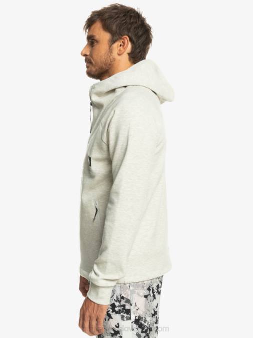 Quiksilver PJ4H1029 moški sivo vijolično vresje stopi s kapuco