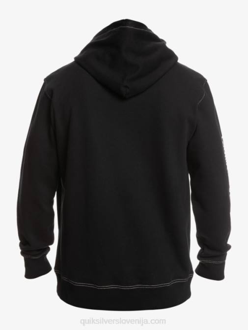 Quiksilver PJ4H1033 moški Črna originalni pulover s kapuco