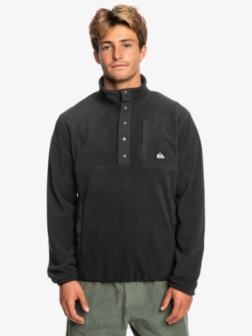 Quiksilver PJ4H1040 moški fantom no destination snap pulover iz flisa