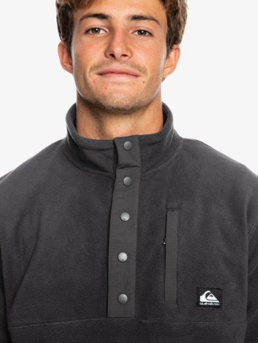 Quiksilver PJ4H1040 moški fantom no destination snap pulover iz flisa