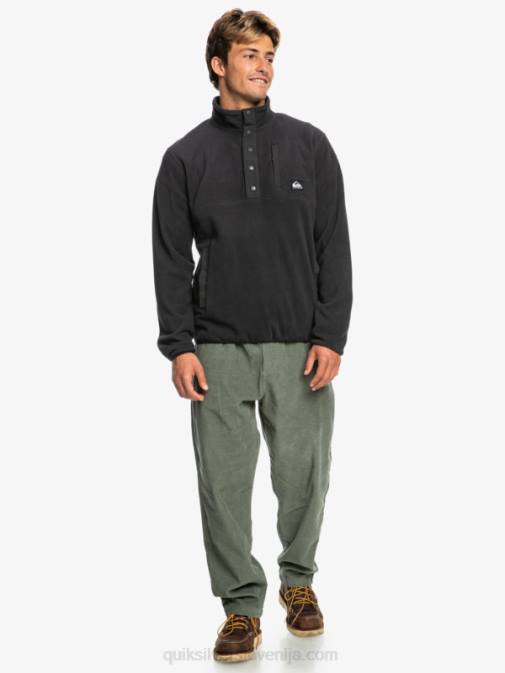 Quiksilver PJ4H1040 moški fantom no destination snap pulover iz flisa