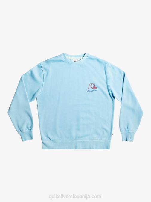 Quiksilver PJ4H1057 moški modro nebo neonska pulover