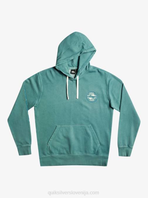 Quiksilver PJ4H1220 moški brittany modra sladek kot pulover s kapuco