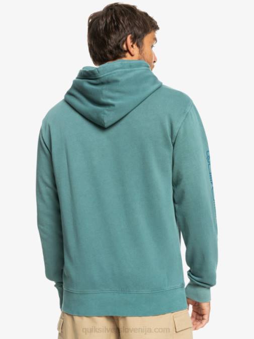 Quiksilver PJ4H1220 moški brittany modra sladek kot pulover s kapuco