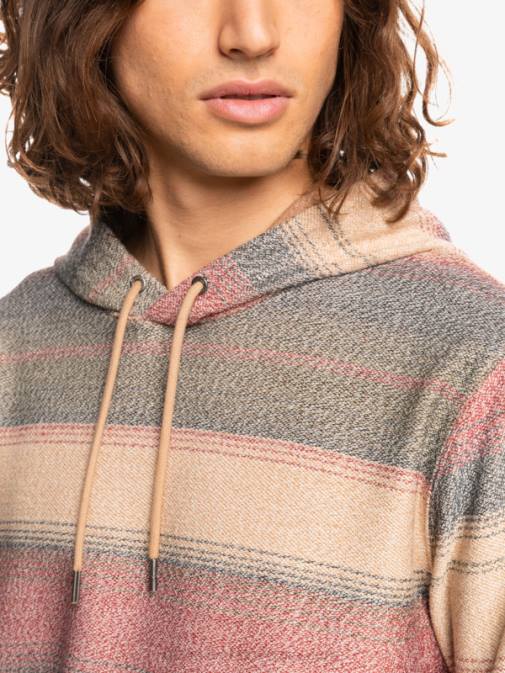 Quiksilver PJ4H1244 moški grozdni list velik otway odličen otway pulover s kapuco