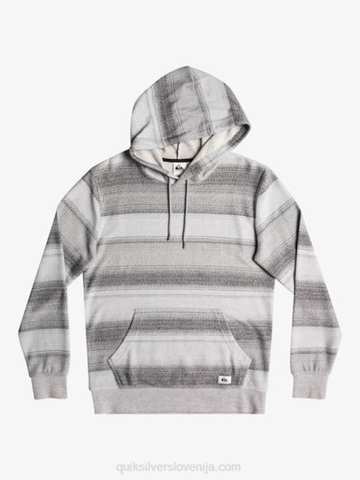 Quiksilver PJ4H1245 moški črna super otway odličen otway pulover s kapuco
