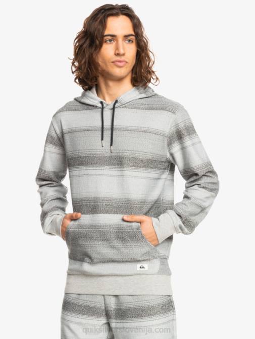 Quiksilver PJ4H1245 moški črna super otway odličen otway pulover s kapuco