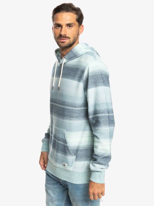 Quiksilver PJ4H1246 moški provansalsko modra super otway odličen otway pulover s kapuco