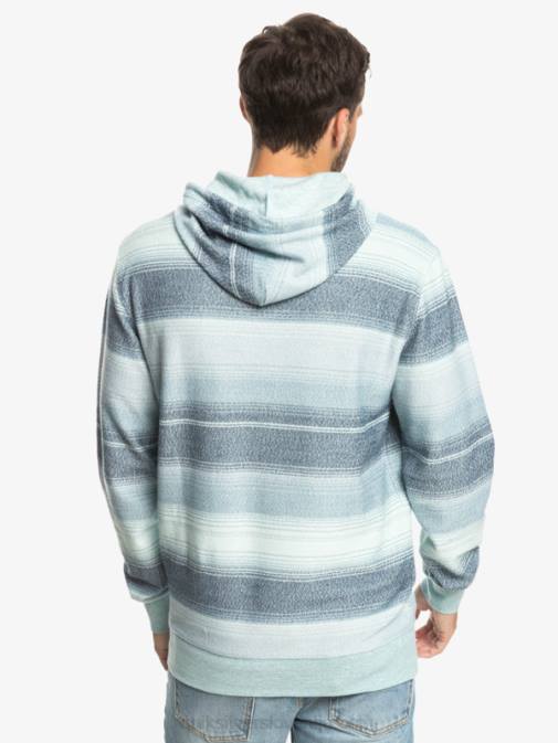 Quiksilver PJ4H1246 moški provansalsko modra super otway odličen otway pulover s kapuco