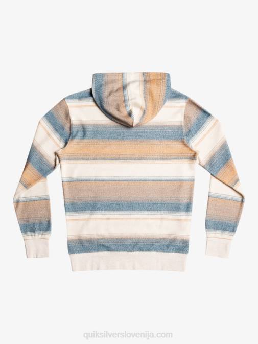 Quiksilver PJ4H1247 moški rjavi sladkor odličen način odličen otway pulover s kapuco