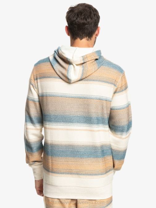 Quiksilver PJ4H1247 moški rjavi sladkor odličen način odličen otway pulover s kapuco