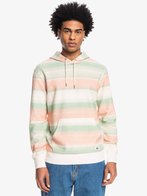 Quiksilver PJ4H1248 moški puščavski žajbelj velik otway odličen otway pulover s kapuco