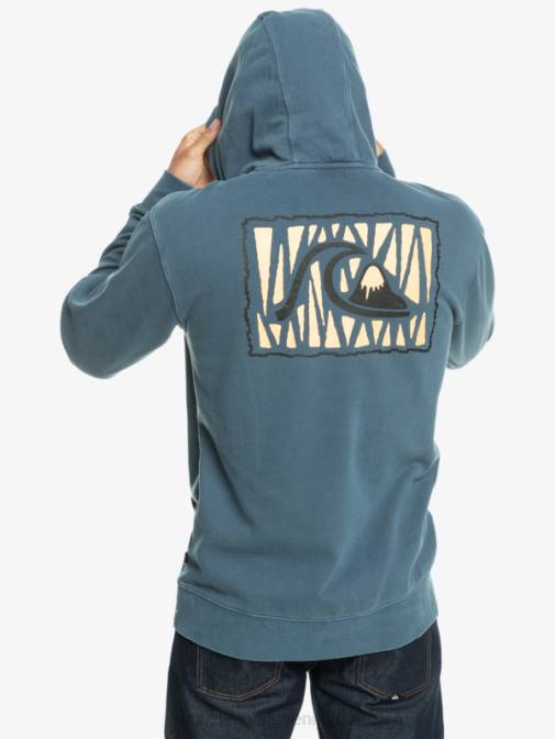 Quiksilver PJ4H1355 moški Beringovo morje neonski pulover s kapuco