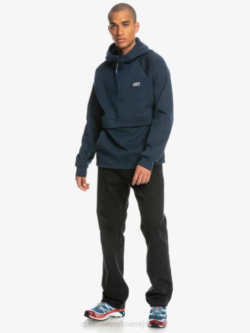 Quiksilver PJ4H1371 moški insignija modro resje stopi s kapuco s polzadrgo