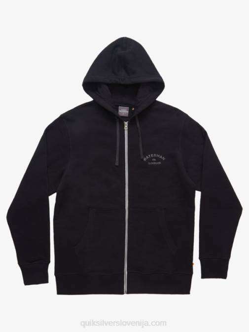 Quiksilver PJ4H1420 moški Črna jopica z zadrgo waterman after surf