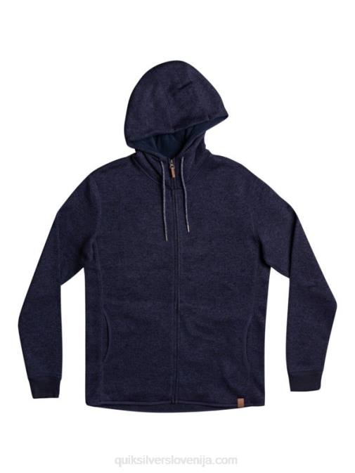 Quiksilver PJ4H1478 moški pariška noč keller pulover s kapuco na zadrgo