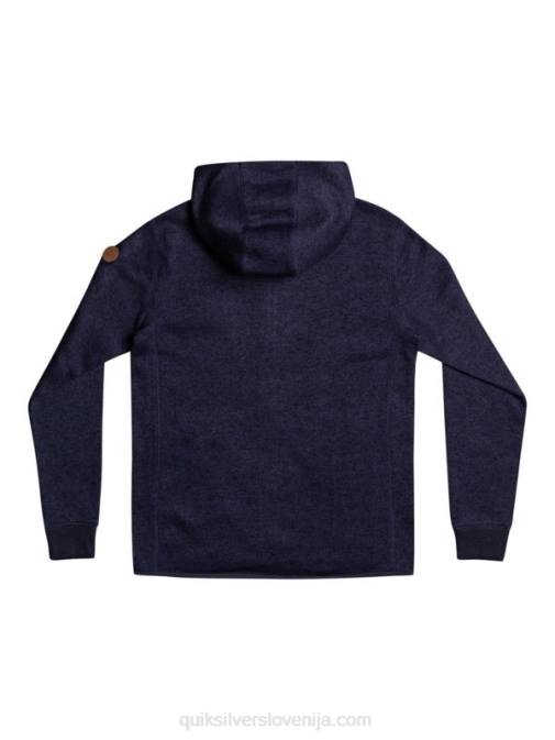 Quiksilver PJ4H1478 moški pariška noč keller pulover s kapuco na zadrgo
