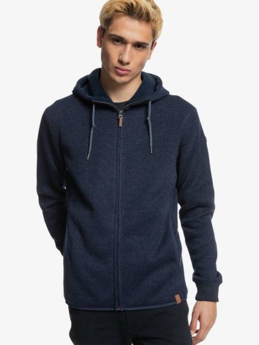 Quiksilver PJ4H1478 moški pariška noč keller pulover s kapuco na zadrgo