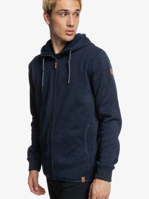 Quiksilver PJ4H1478 moški pariška noč keller pulover s kapuco na zadrgo