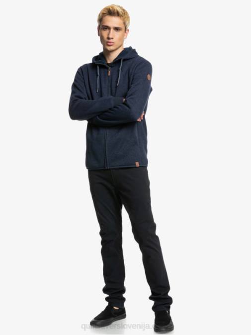 Quiksilver PJ4H1478 moški pariška noč keller pulover s kapuco na zadrgo