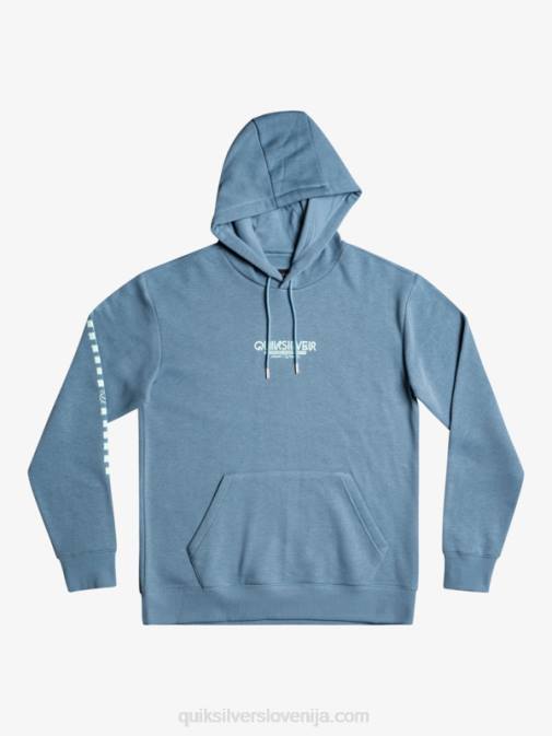 Quiksilver PJ4H1485 moški provansalski omni karirasti pulover s kapuco