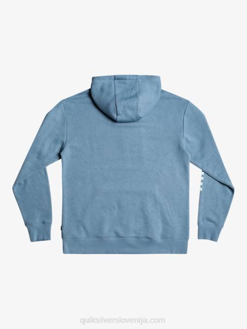Quiksilver PJ4H1485 moški provansalski omni karirasti pulover s kapuco