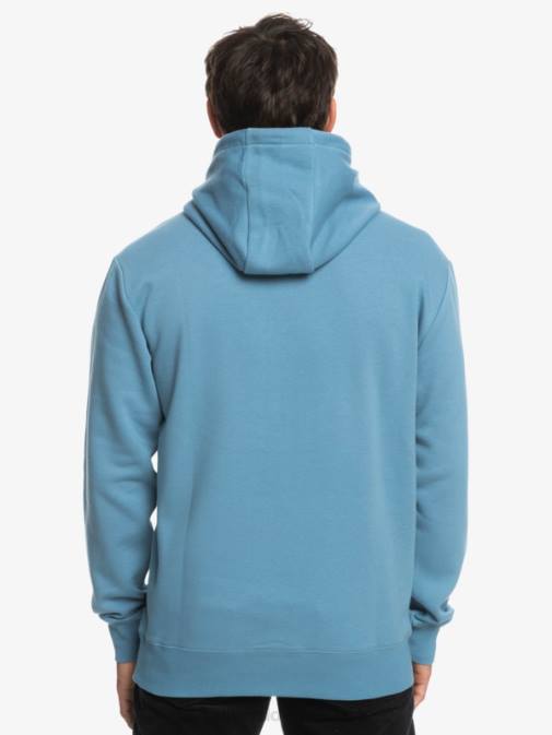 Quiksilver PJ4H1485 moški provansalski omni karirasti pulover s kapuco