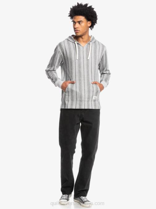 Quiksilver PJ4H1544 moški črna baja vert baja pulover s kapuco