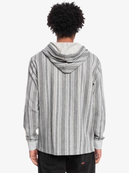 Quiksilver PJ4H1544 moški črna baja vert baja pulover s kapuco