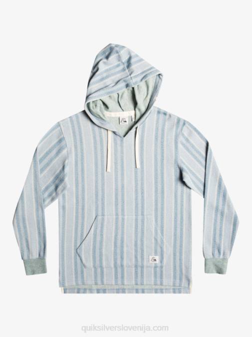 Quiksilver PJ4H1545 moški provansalsko modra baja vert baja pulover s kapuco