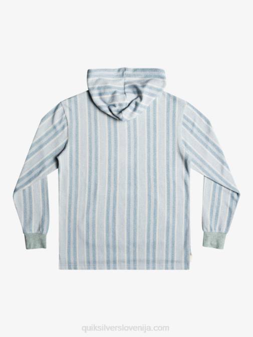Quiksilver PJ4H1545 moški provansalsko modra baja vert baja pulover s kapuco