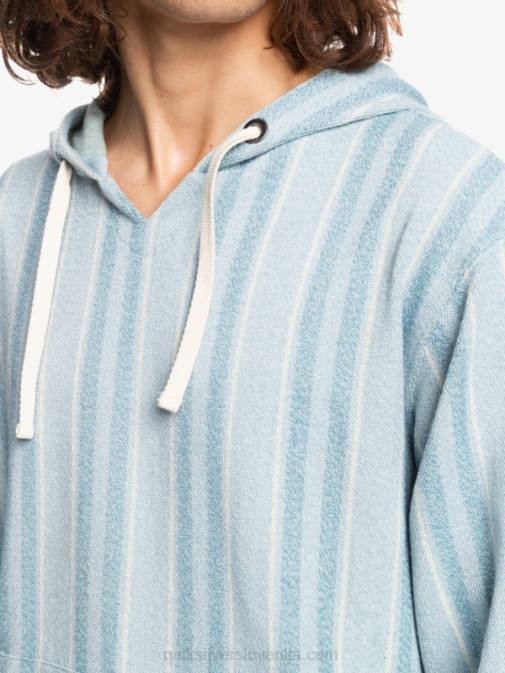 Quiksilver PJ4H1545 moški provansalsko modra baja vert baja pulover s kapuco