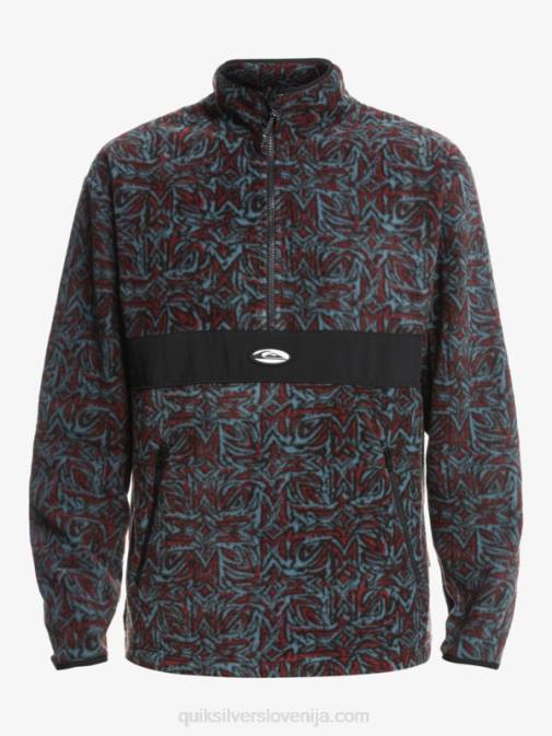 Quiksilver PJ4H1562 moški provansalski modri saturn saturn flis s polzadrgo