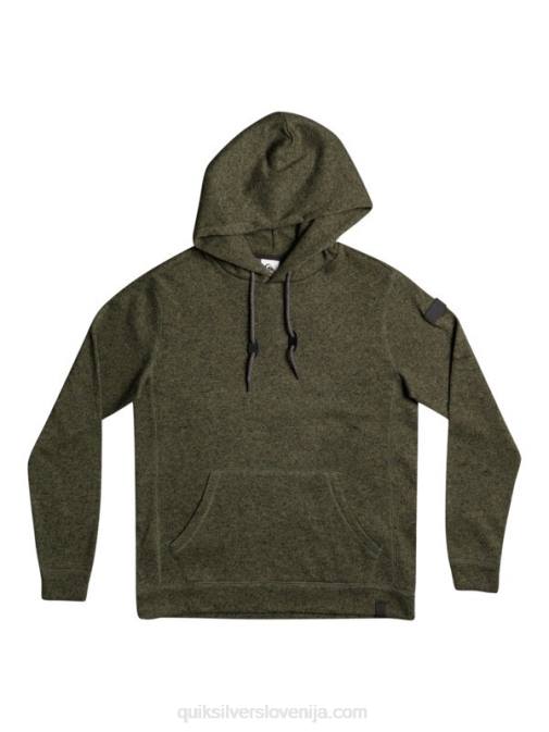 Quiksilver PJ4H1713 moški štiriperesna deteljica keller pulover s kapuco