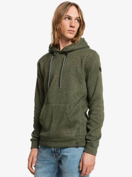Quiksilver PJ4H1713 moški štiriperesna deteljica keller pulover s kapuco
