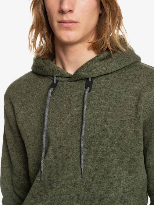 Quiksilver PJ4H1713 moški štiriperesna deteljica keller pulover s kapuco