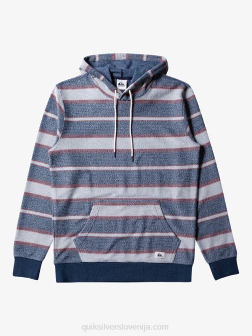 Quiksilver PJ4H577 moški midnight navy super otway odličen otway pulover s kapuco